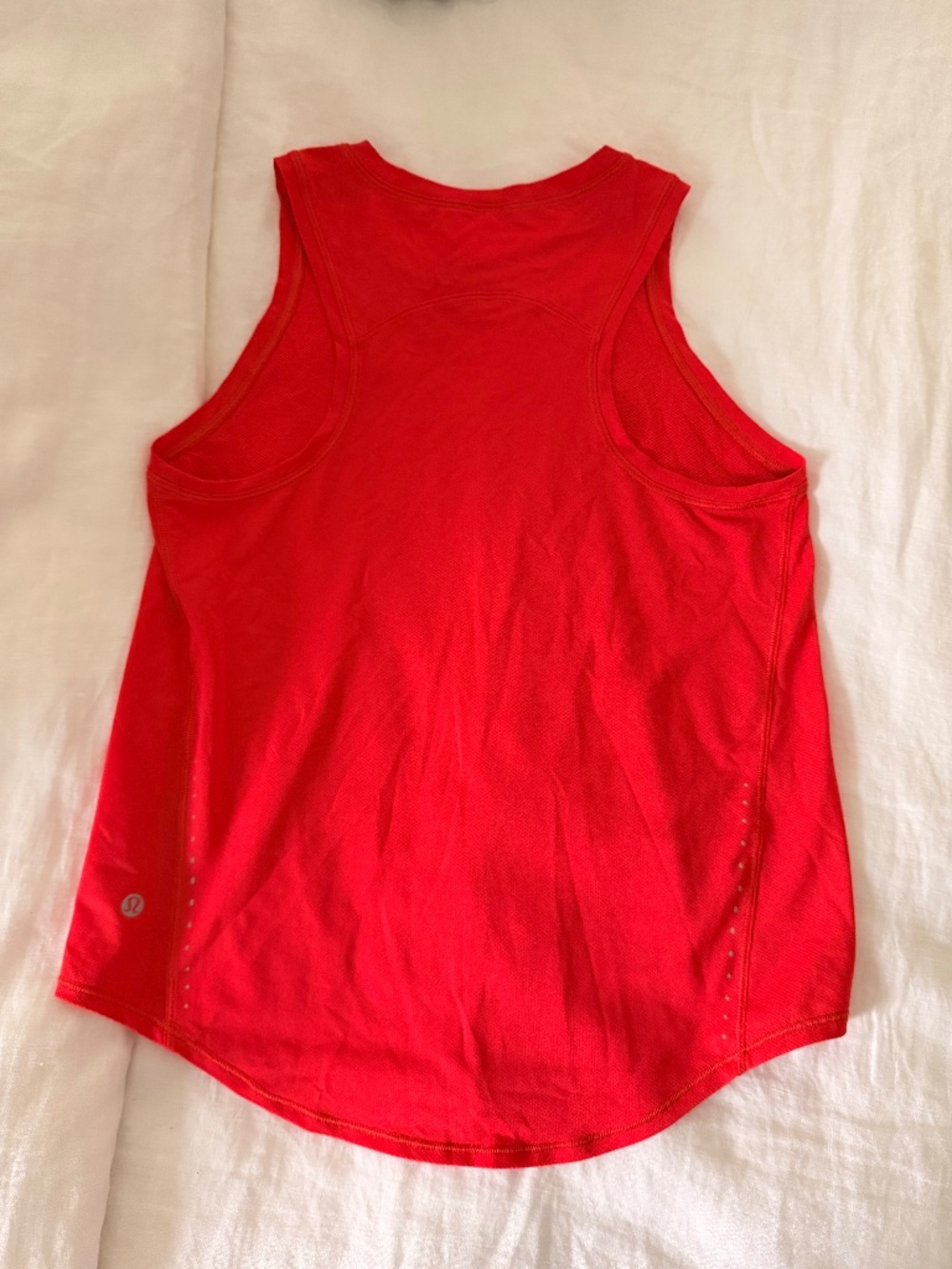 Lululemon Red Mesh Tank Top Size 6 Excellent condition